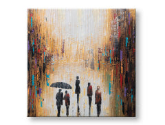 Pictură murală PEOPLE 1 parte 70x70 cm CFAZH2916E1