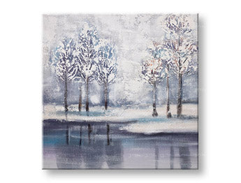 Pictură murală pictată TREES 1 parte 60x60 cm CFAZH4727AE1