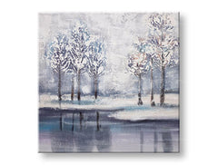 Pictură murală pictată TREES 1 parte 60x60 cm CFAZH4727AE1