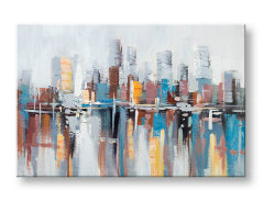 Pictură murală CITY 1 parte 90x60 cm CFAZH5135E1