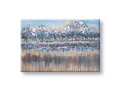 Tablou de perete pictat TREES 1 parte CFAZH6211E1 - 90x60 cm