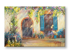 Tablou de perete pictat DAY IN FLORENCE 1 parte 90x60 cm CFAZH6344E1