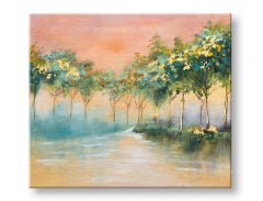 Tablou de perete pictat TREES 1 parte 70x60 cm CFAZH6378E1