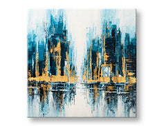 Pictură murală CITY 1 parte 70x70 cm CFAZH6540E1