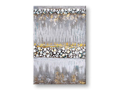 Tablou de perete pictat ABSTRAKT 1 parte 60x90 cm CWF1014W-3E1