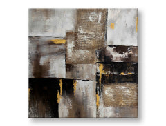 Tablou de perete pictat ABSTRAKT 1 parte 70x70 cm CWF11293SDE1