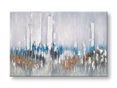 Tablou de perete pictat ABSTRAKT 1 parte 90x60 cm CWF1222W-12E1