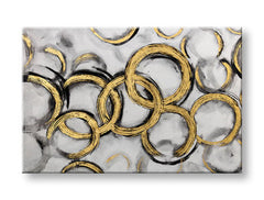 Tablou pictat ABSTRAKT 1 parte 90x60 cm CWF1263ZE1