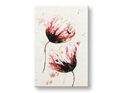 Tablou de perete pictat FLOWERS 1 parte CWF1277HE1 - 60x90 cm