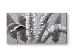 Tablou de perete pictat LETTERS 1-parte 100x50 cm CWF1340H-14E1