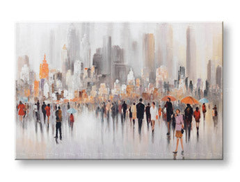 Pictură murală CITY 1 parte 120x80 cm CWF1481TDE1