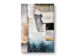 Tablou de perete pictat ABSTRAKT 1 parte CWF1604SDE1 - 60x90 cm