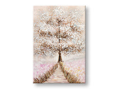 Tablou pictat STROM 1 parte CWF1985WE1 - 60x90 cm