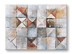 Tablou de perete pictat ABSTRAKT 1 parte CWFAB025 - 80x60 cm