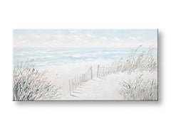 Tablou de perete pictat LANDSCAPE 1 parte CWFBC027 - 140x70 cm