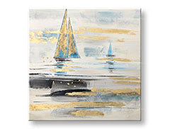 Tablou pictat LODE 1 parte YOBCWFBC039 - 80x80 cm