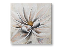 Tablou de perete pictat KVET 1 parte CWFFL036 - 100x100 cm