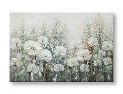 Tablou de perete pictat FLOWERS 1 parte CWFFL084 - 120x80 cm