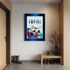 Tablou pe pânză Build an Empire - Antreprenorial Citát - imagine 2