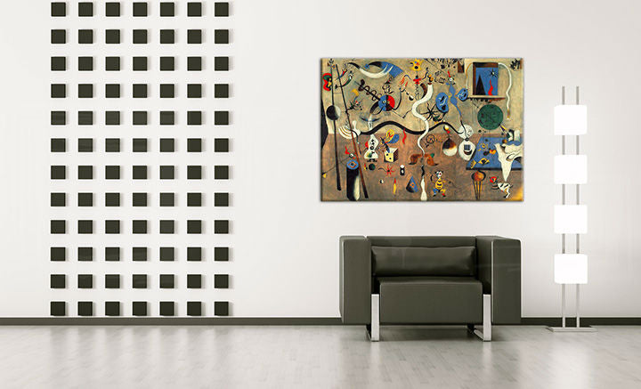 Tablou canvas CARNIVAL OF HARLEQUIN - Joan Miro REP071