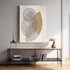 Tablou pe pânză Jemný List - Minimalistická Decorațiune - imagine 3