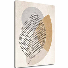 Tablou pe pânză Jemný List - Minimalistická Decorațiune - imagine principală