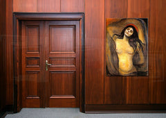 Tablou pe pânză MADONNA - Edvard Munch - modern tablou pe pânză, de calitate imprimare - previzualizare produsu, decorațiune de perete
