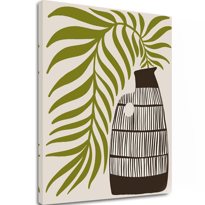 Tablou canvas - Palmier și ulcior - imagine 2
