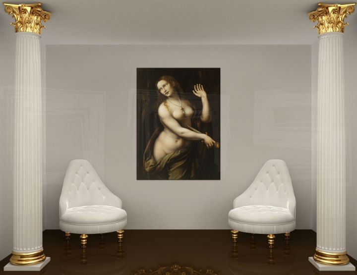 Tablou pe pânză REPRODUKCIA – Leonardo da Vinci - modern tablou pe pânză, de calitate imprimare - previzualizare produsu