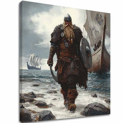 Tablou pe pânză Vikingii - Dobrodružná Decorațiune - imagine principală