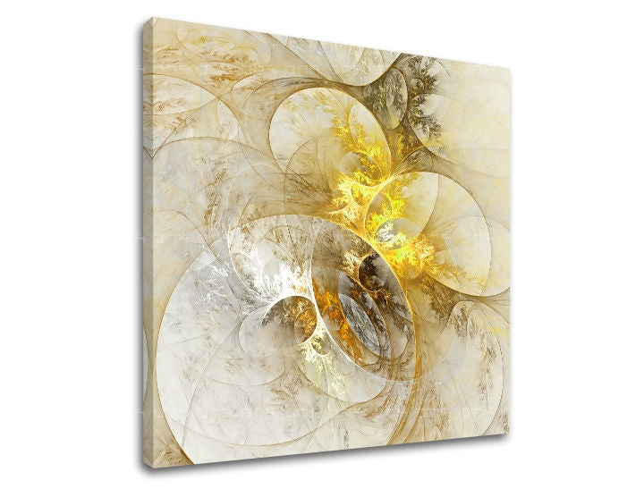 Industrial tablou cu motivul peisaj, natură în albastru-argintiu nuanțe | Tablou de perete ABSTRACT, natură și eleganță – previzualizare
