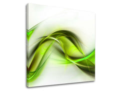 Industrial tablou pe pânză cu motivul peisaj, natură în albastru-argintiu nuanțe, atmosferă proaspătă, natură și energie, potrivit pentru birou – principală