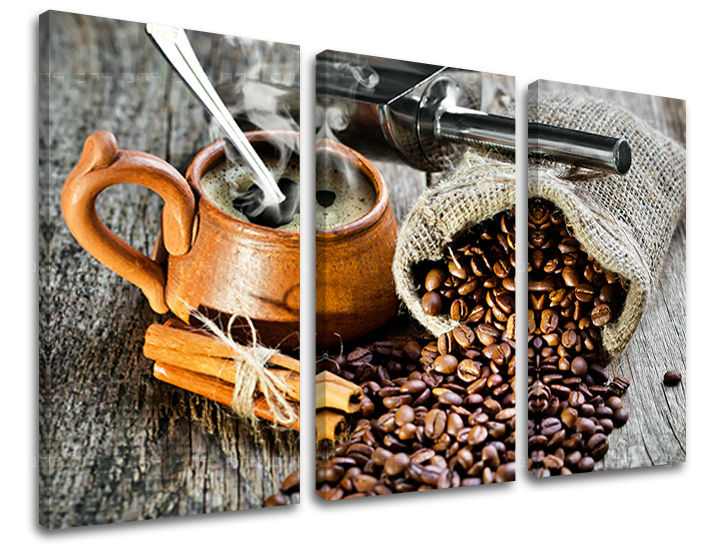Clasic tablou pe pânză în maro nuanțe, atmosferă confortabilă, natură, potrivit pentru bucătărie | Tablou de perete BUCĂTĂRIE – principală