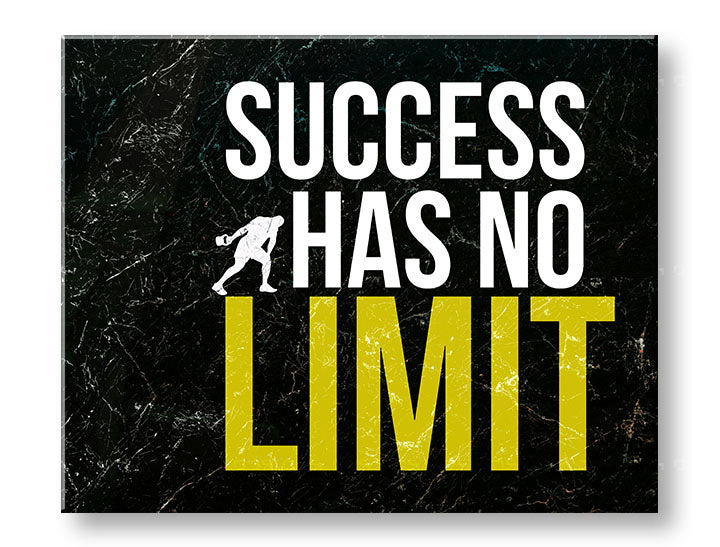 Modern tablou pe pânză cu motivul despre succes, citat motivațional în alb-galben nuanțe, forță, potrivit pentru birou | Motivațional tablou de perete despre succes_009 – principală