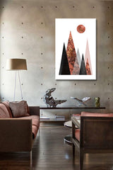 Tablou de perete Masked Nude in Oil - tablou pe pânză agățat în interiorul sufragerie moderne, decorațiune elegantă de perete, imprimare de calitate pe pânză