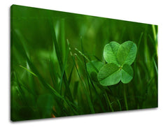 Clasic tablou cu motivul RASTLINY în verde nuanțe | Tablou de perete RASTLINY, atmosferă de primăvară și natură – previzualizare