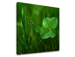 Clasic tablou cu motivul RASTLINY în verde nuanțe | Tablou de perete RASTLINY, natură și atmosferă de primăvară – previzualizare