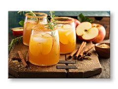 Clasic tablou pe pânză cu motivul LETNÝ DRINK în verde-roșu nuanțe, atmosferă confortabilă, potrivit pentru bucătărie | Tablou de perete LETNÝ DRINK_079-11 – principală