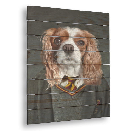 Tablou pe lemn portret de animal Harry - imagine 3