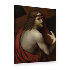 Tablou pe pânză Hristos purtând crucea – Giampietrino, vedere 3D