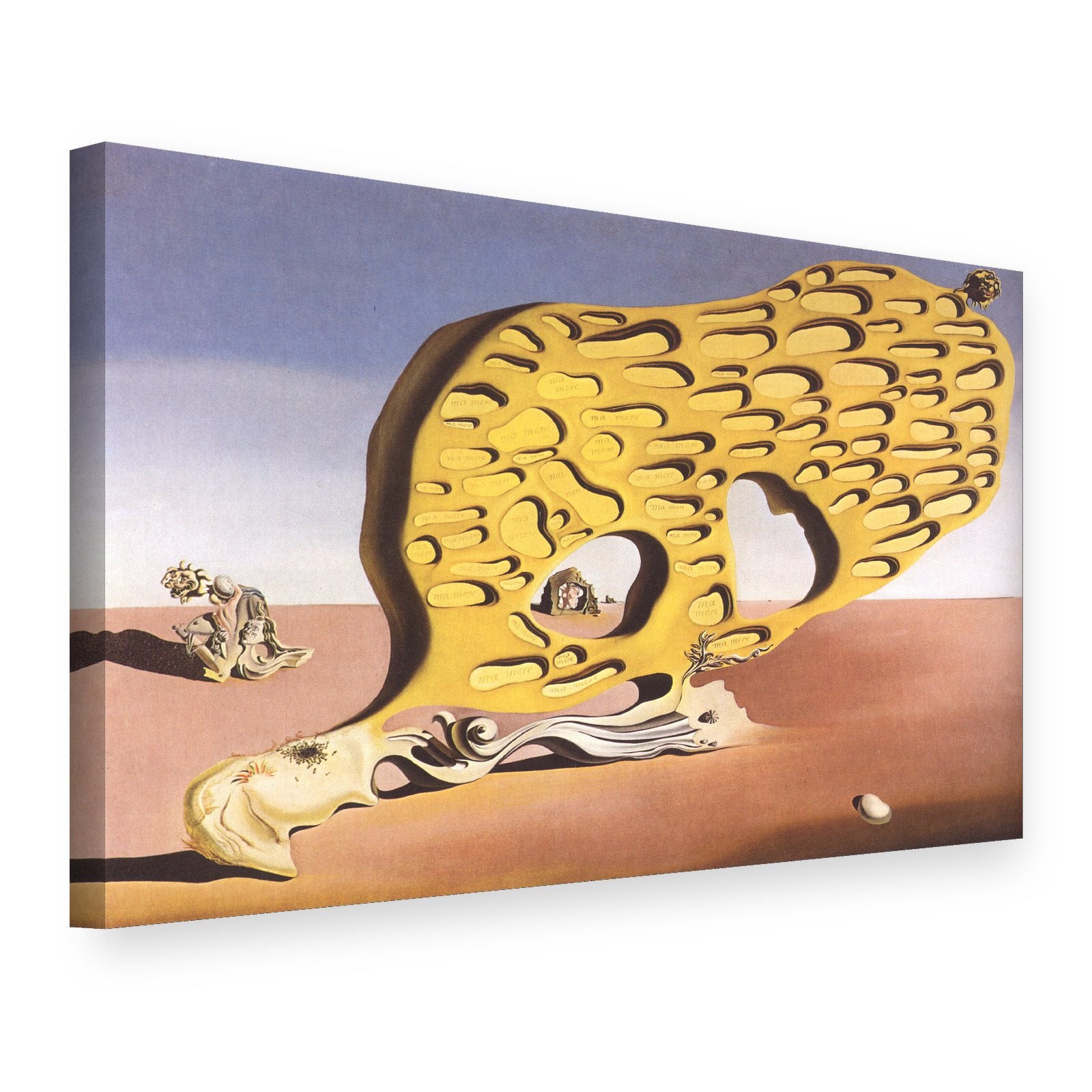 Tablou pe pânză Mama mea – Salvador Dalí, vedere 3D