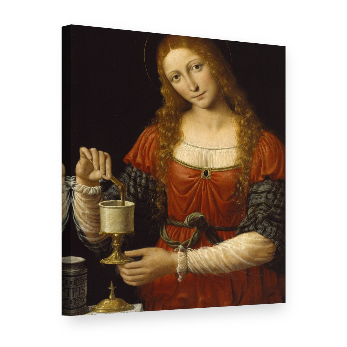 Tablou pe pânză Maria Magdalena – Giampietrino, vedere 3D