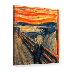 Tablou pe pânză Țipătul – Edvard Munch, vedere 3D