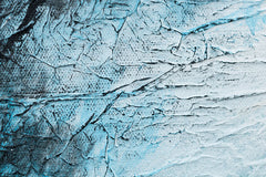 Modern tablou pe pânză în alb-turcoaz nuanțe, atmosferă liniștită | Tablou pictat de perete ABSTRACT, decorațiune de perete – principală [CWF1604SDE1] – produs