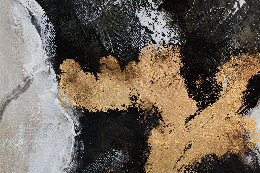 Modern tablou pe pânză în alb-gri nuanțe, atmosferă sofisticată, minimalism | Tablou pictat de perete ABSTRACT – produs