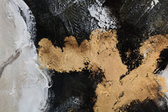 Modern tablou pe pânză în alb-gri nuanțe, atmosferă sofisticată, minimalism | Tablou pictat de perete ABSTRACT – produs