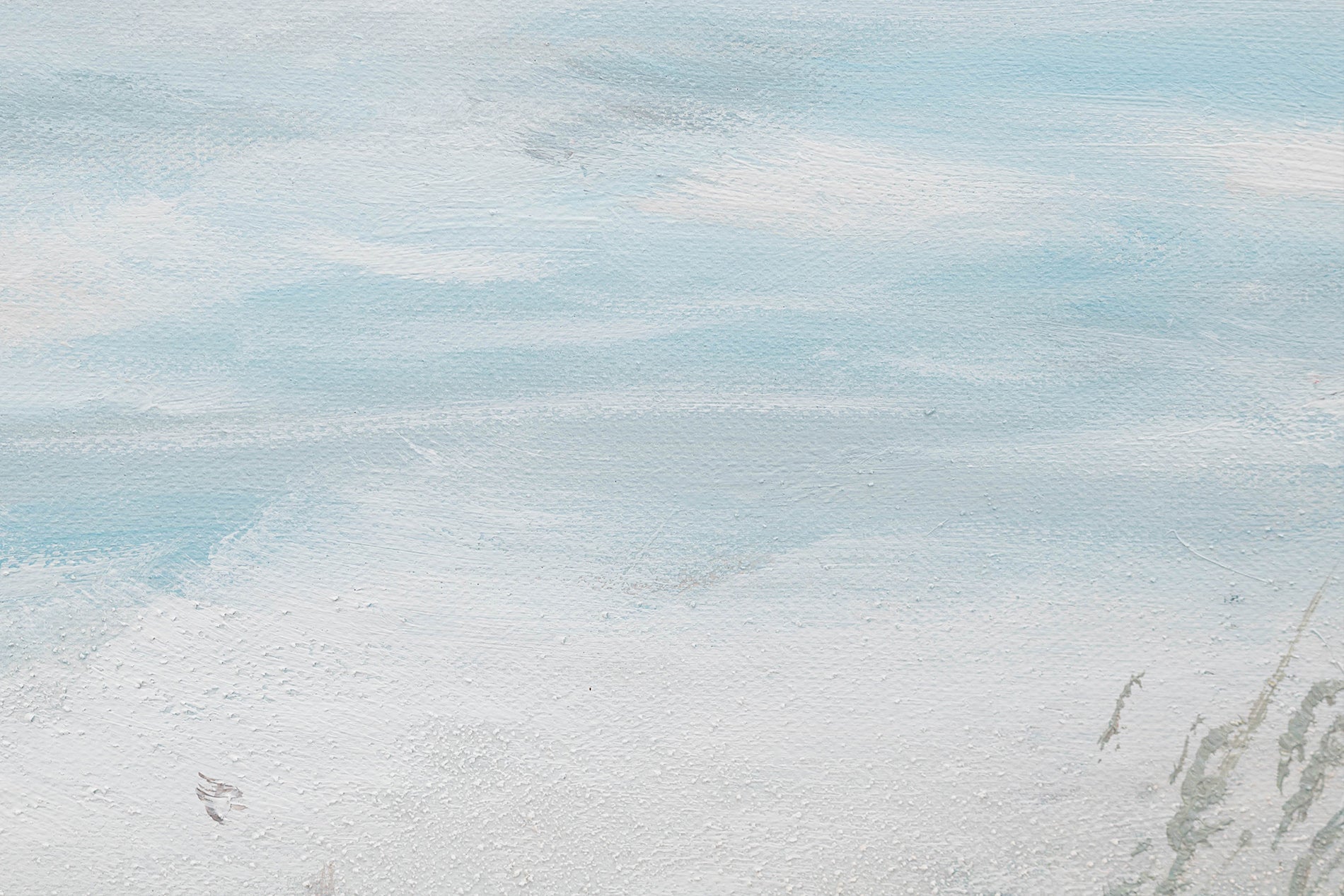 În stil scandinav tablou pe pânză cu motivul plajă, ocean, hartă, natură în alb-bej nuanțe, atmosferă liniștită, natură și viață la mare – produs, vedere 6