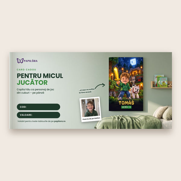 Darčekový poukaz – Pentru micul gamer