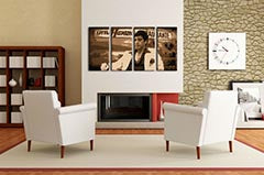 Pictate manual POP Art pictura HAVANA - AL PACINO 4 bucăți al17