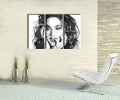 Pictate manual POP Art pictura MADONNA 3 bucăți ma3